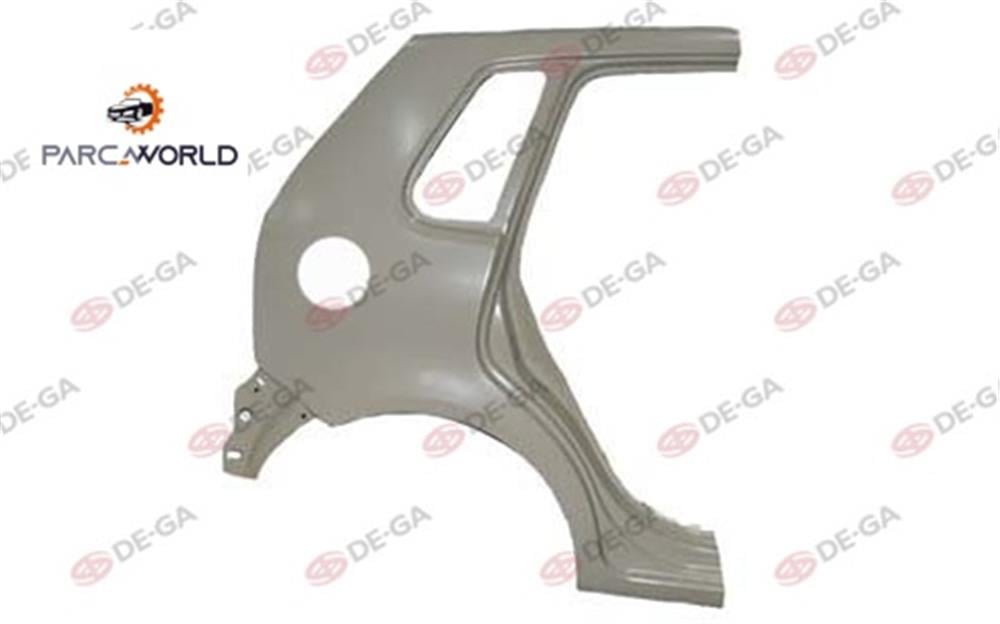 Volkswagen Polo Arka Çamurluk Sağ 2005-2009