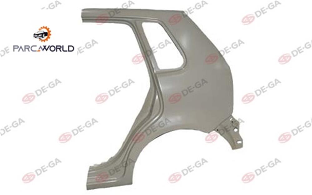 Volkswagen Polo Arka Çamurluk Sol 2005-2009