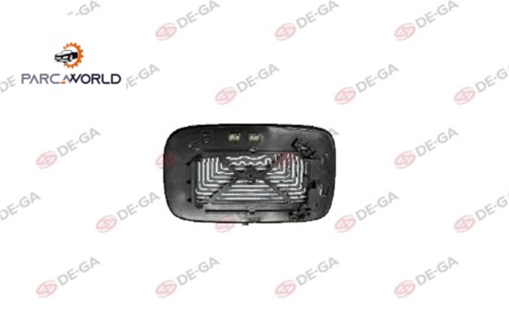Volvo S40 Dış Ayna Camı Isgen Sol 2003-2008