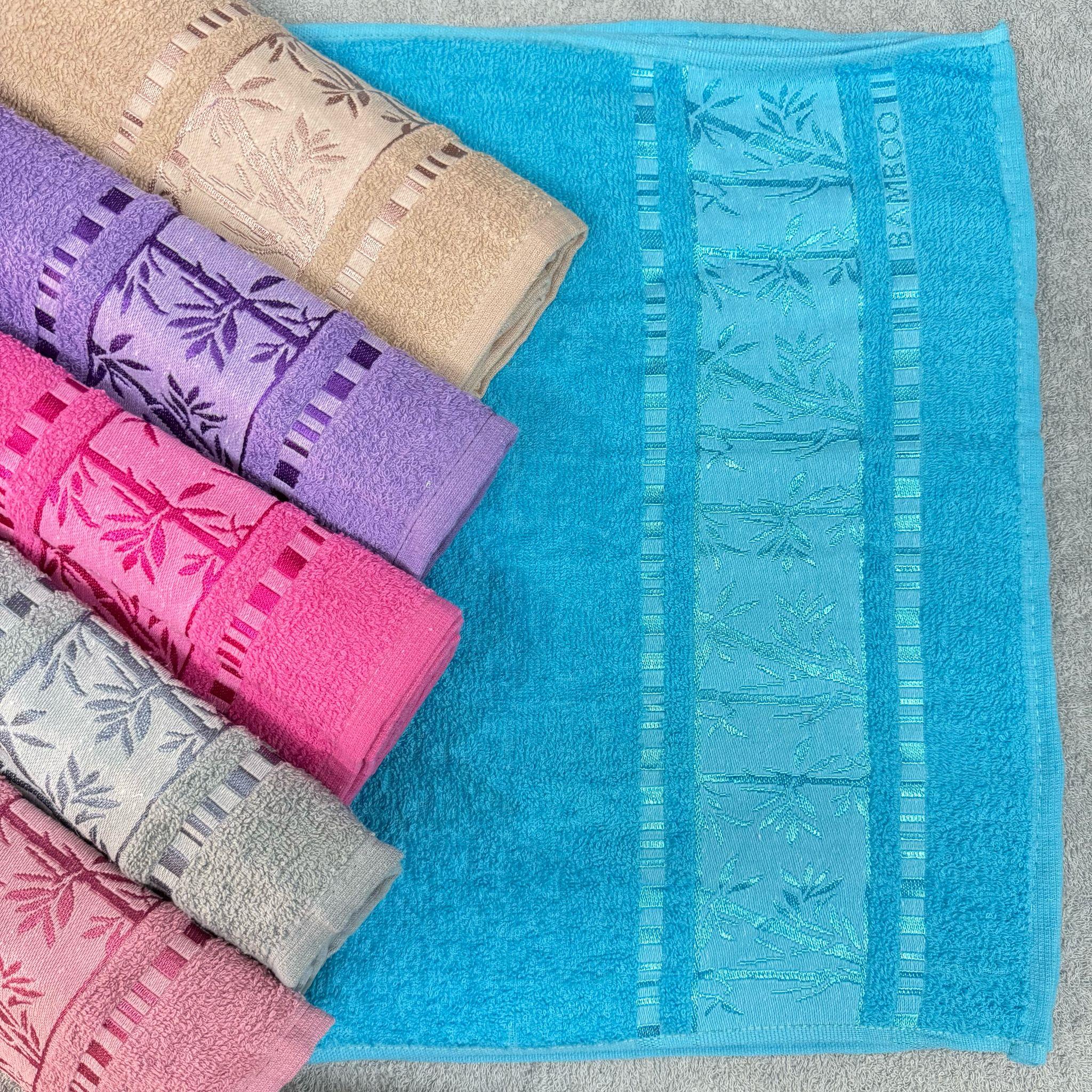 3 lü Bamboo El-Yüz Havlu-Karışık Renk