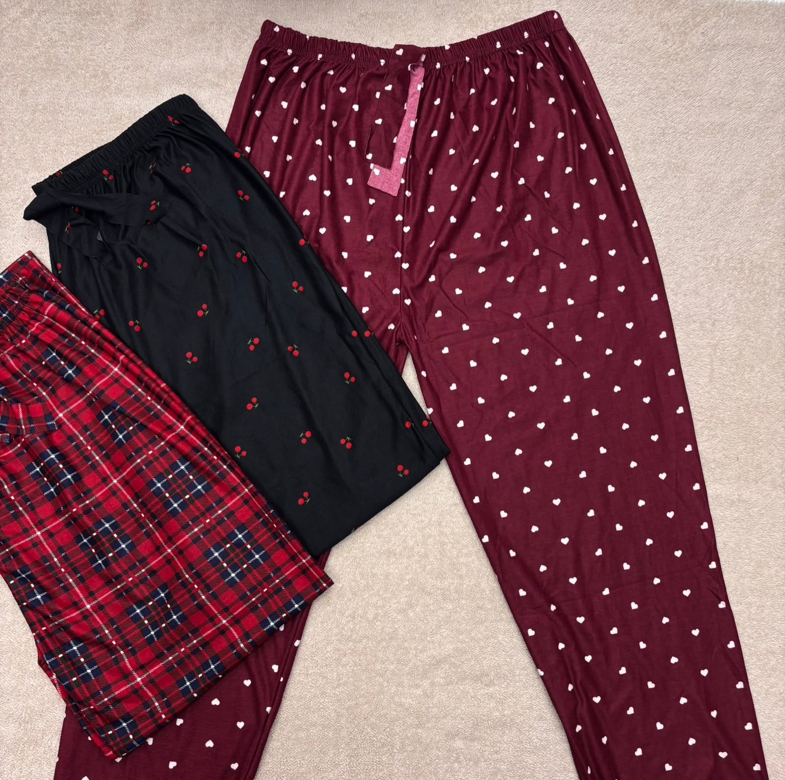 BATTAL Bayan Süet Tek Alt Pijama