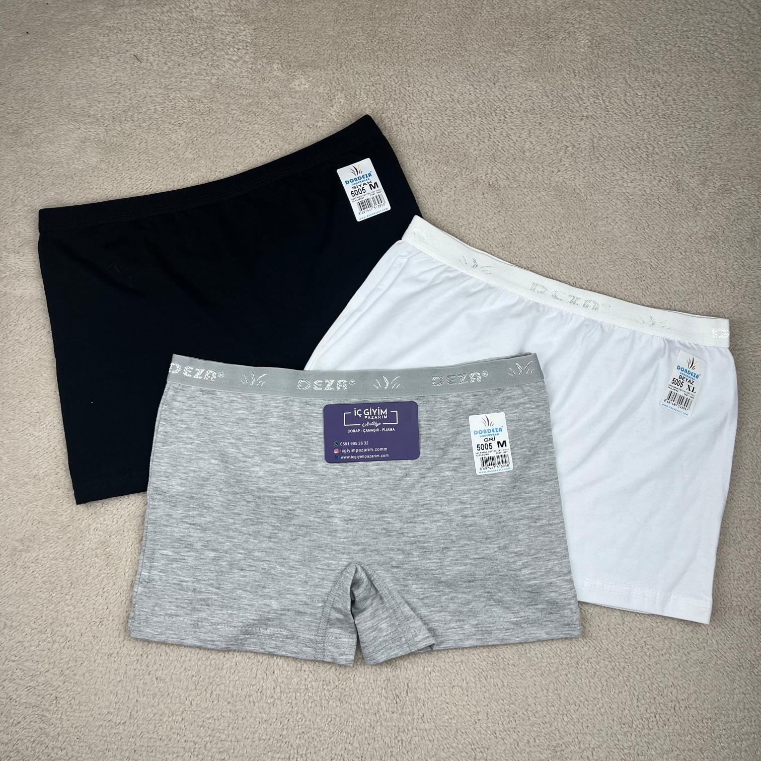 Dondeza Düz Renk Bayan Boxer