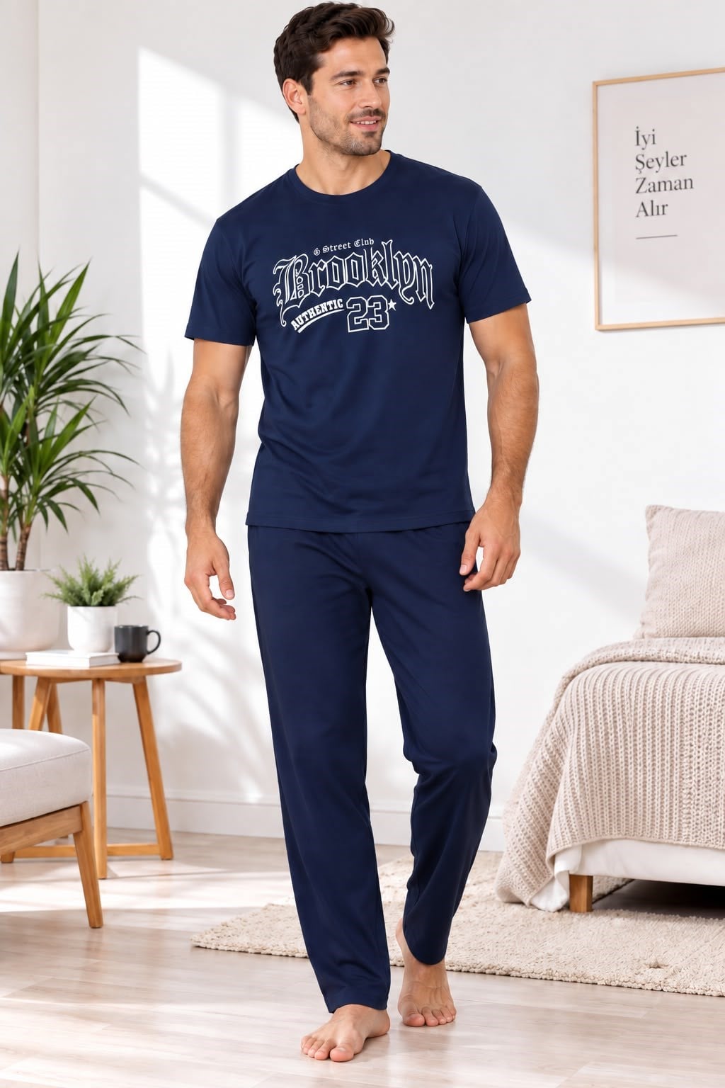 Duman Erkek Pijama Takım-laci