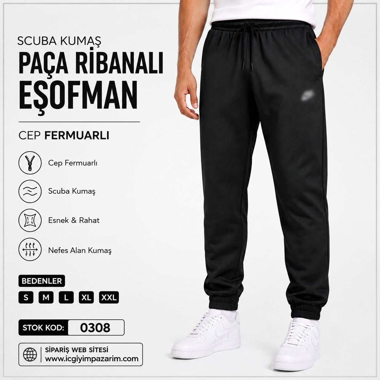 Erk-Byn Scuba Eşofman-Paça lastik