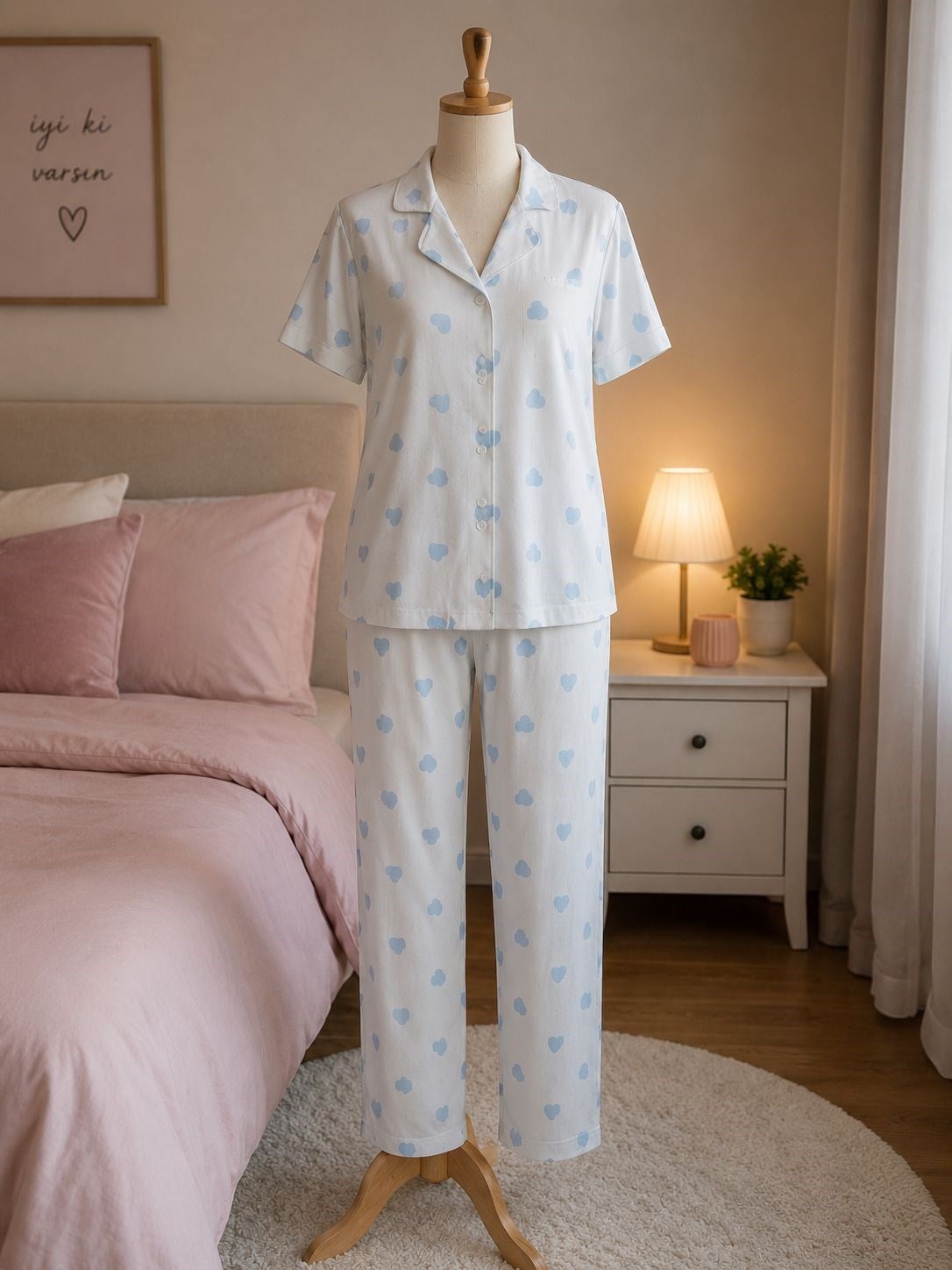 Goodnıht Milan Byn Pijama Takım-7030-2