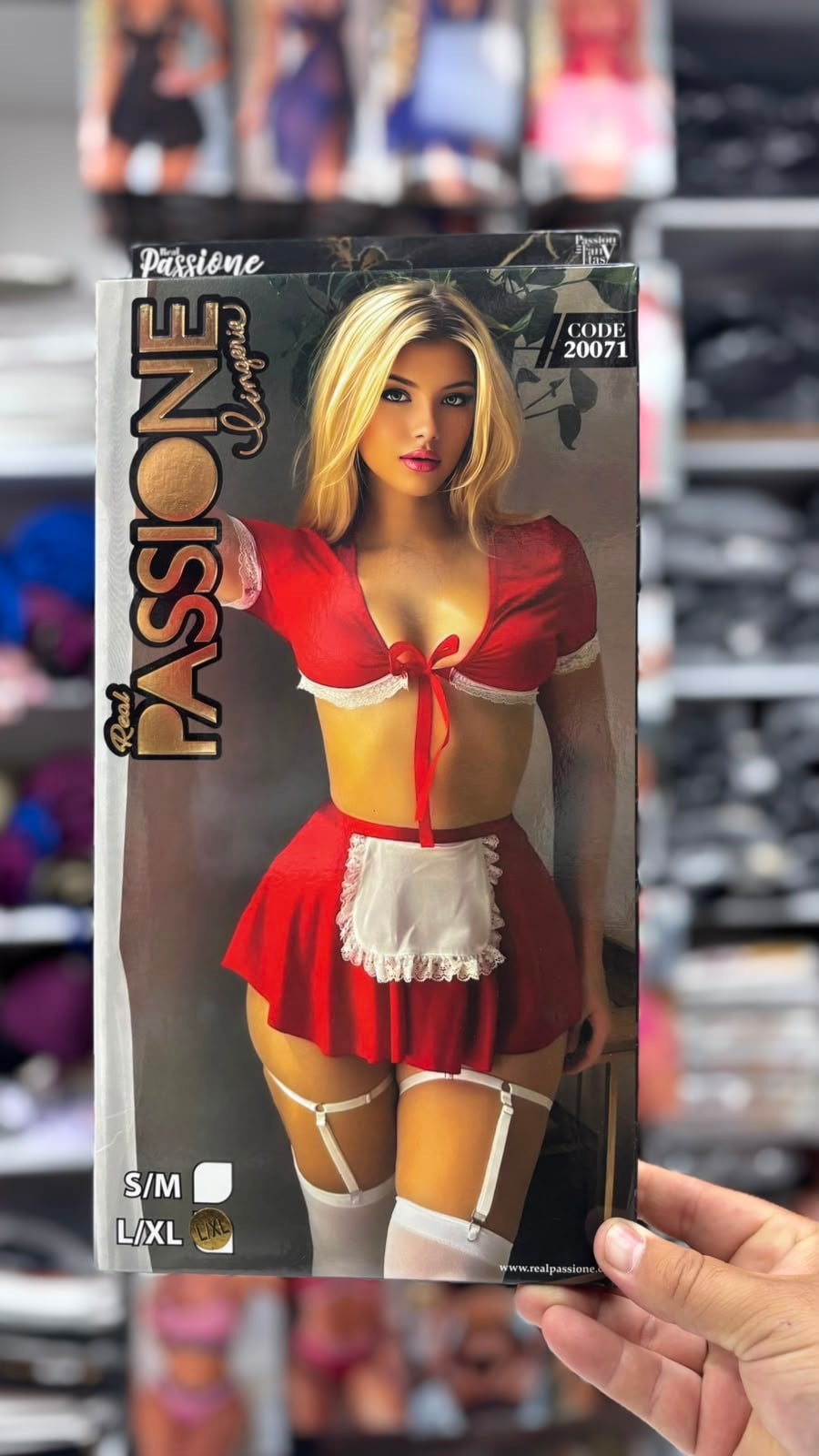 Passıone Fantazi Kostüm-20071 kırmızı