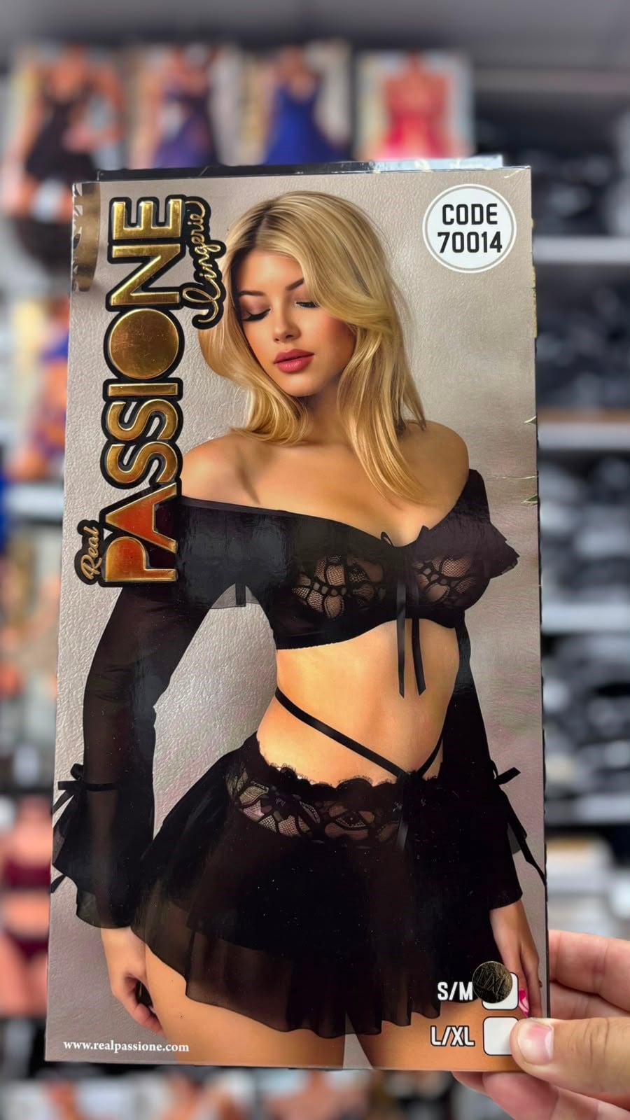 Passıone Fantazi Kostüm-70014 siyah