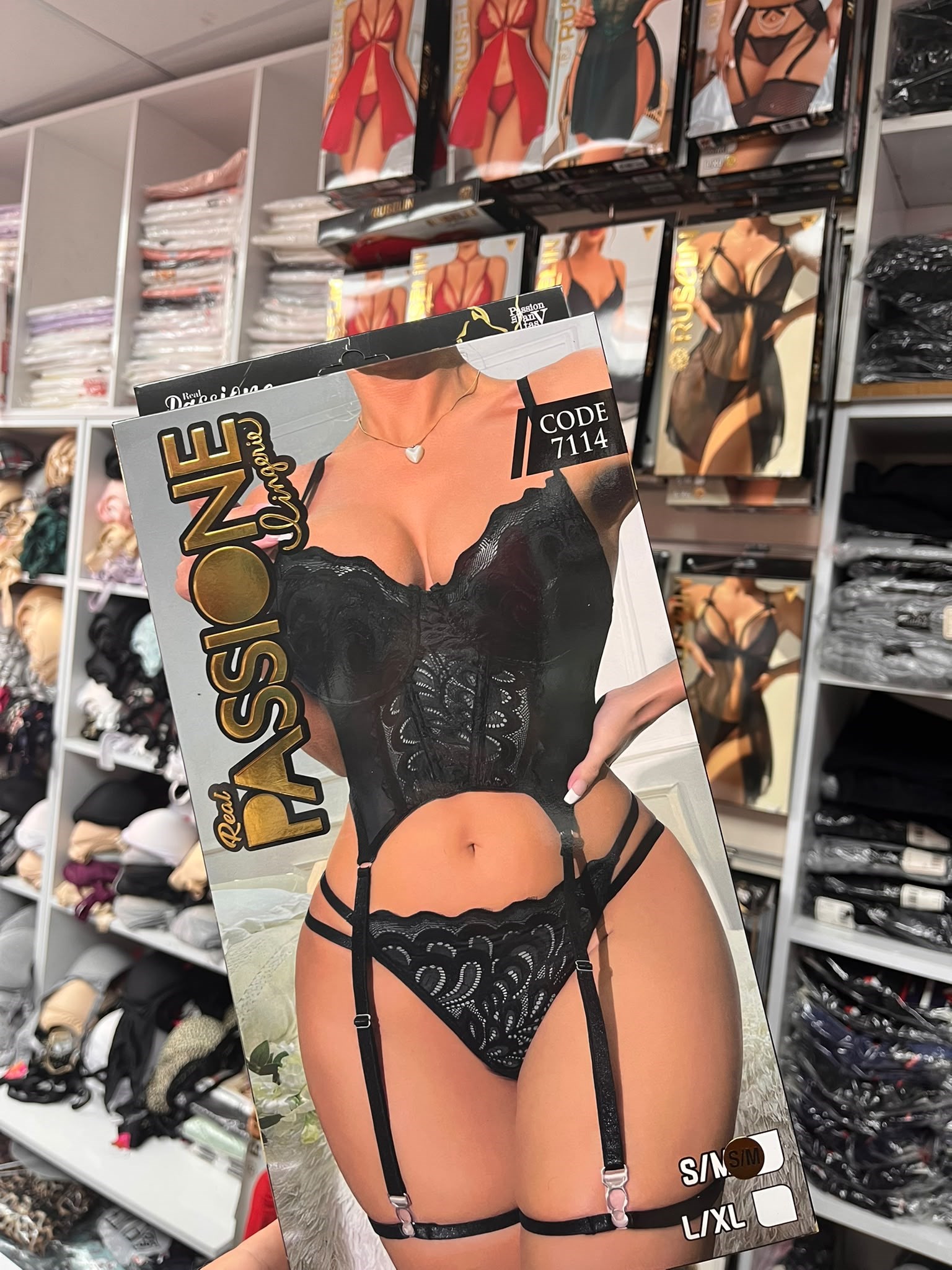 Passıone Fantazi Kostüm-7114 siyah