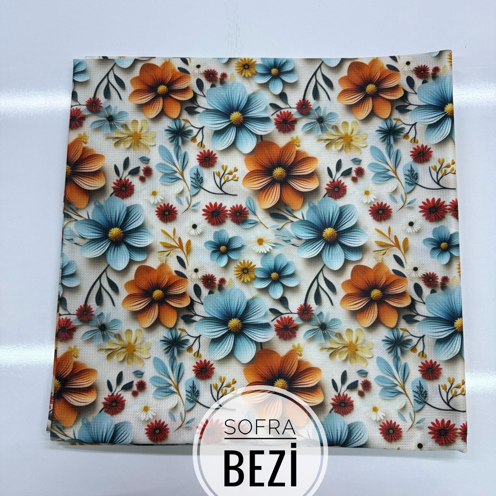 Sofra Bezi-3D 444-Karışık renk