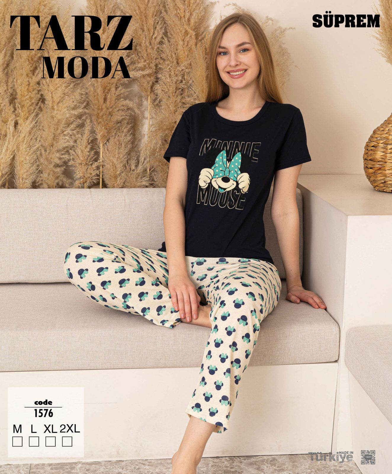 TARZMODA Kısa Kol Süprem Altuzun Takım-1576 siyah