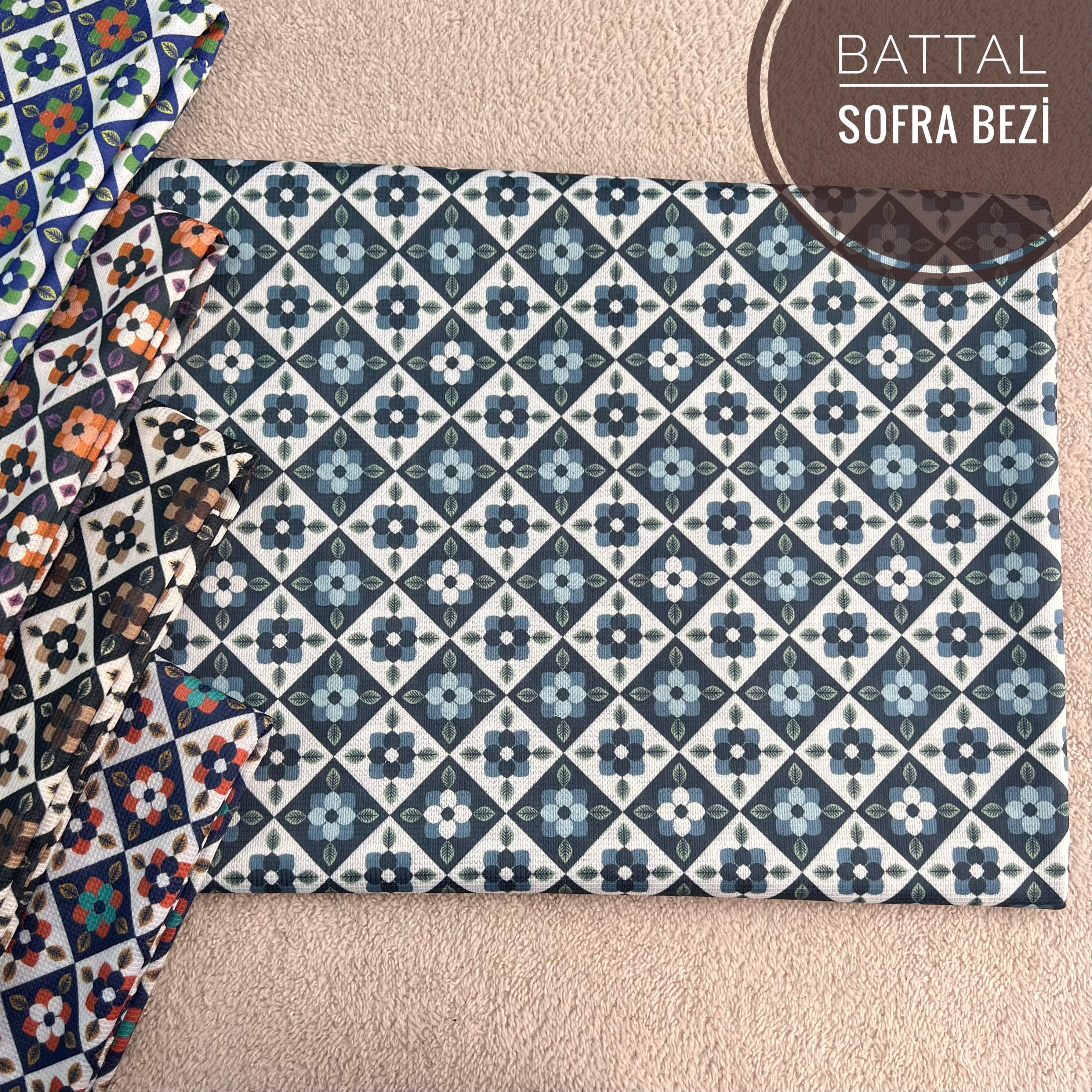 Battal Sofra Bezi-Kare 55