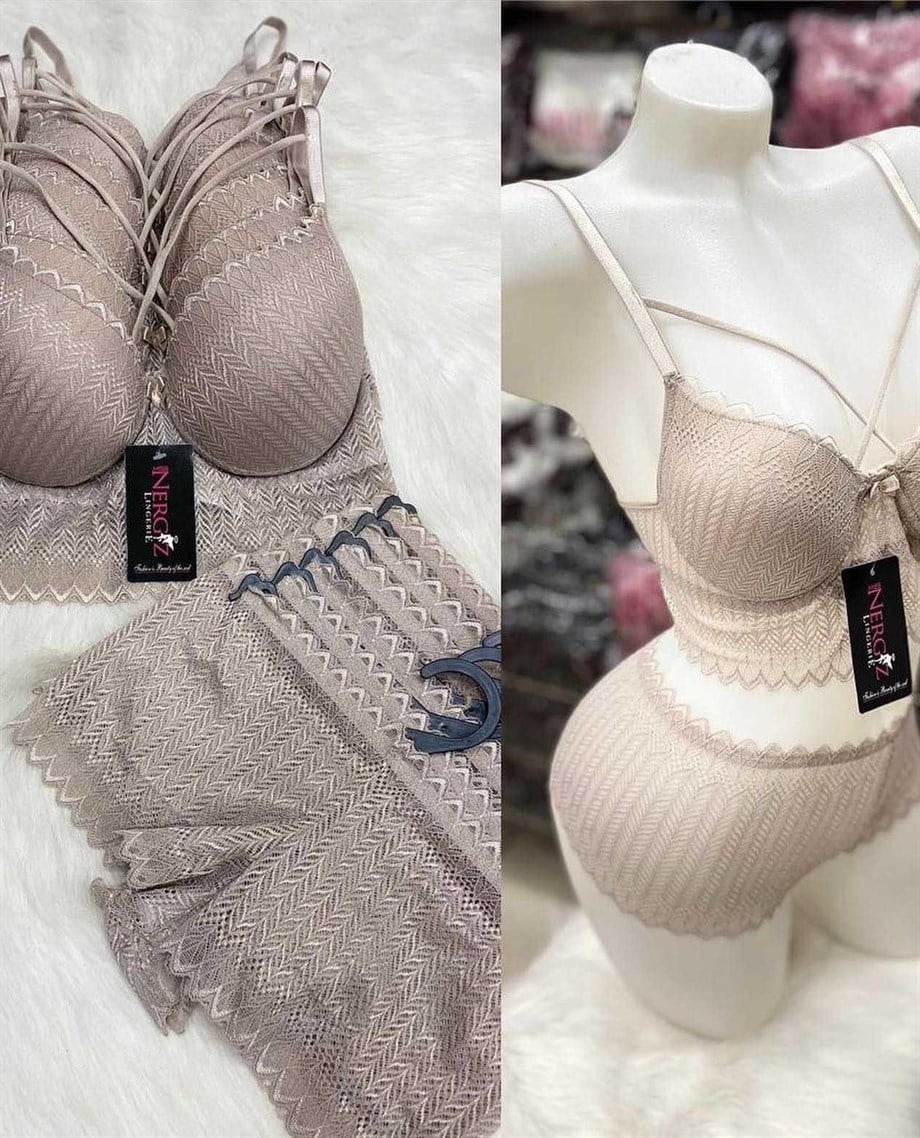 Bralet Sütyen Takım-MıssNergız - Vizon