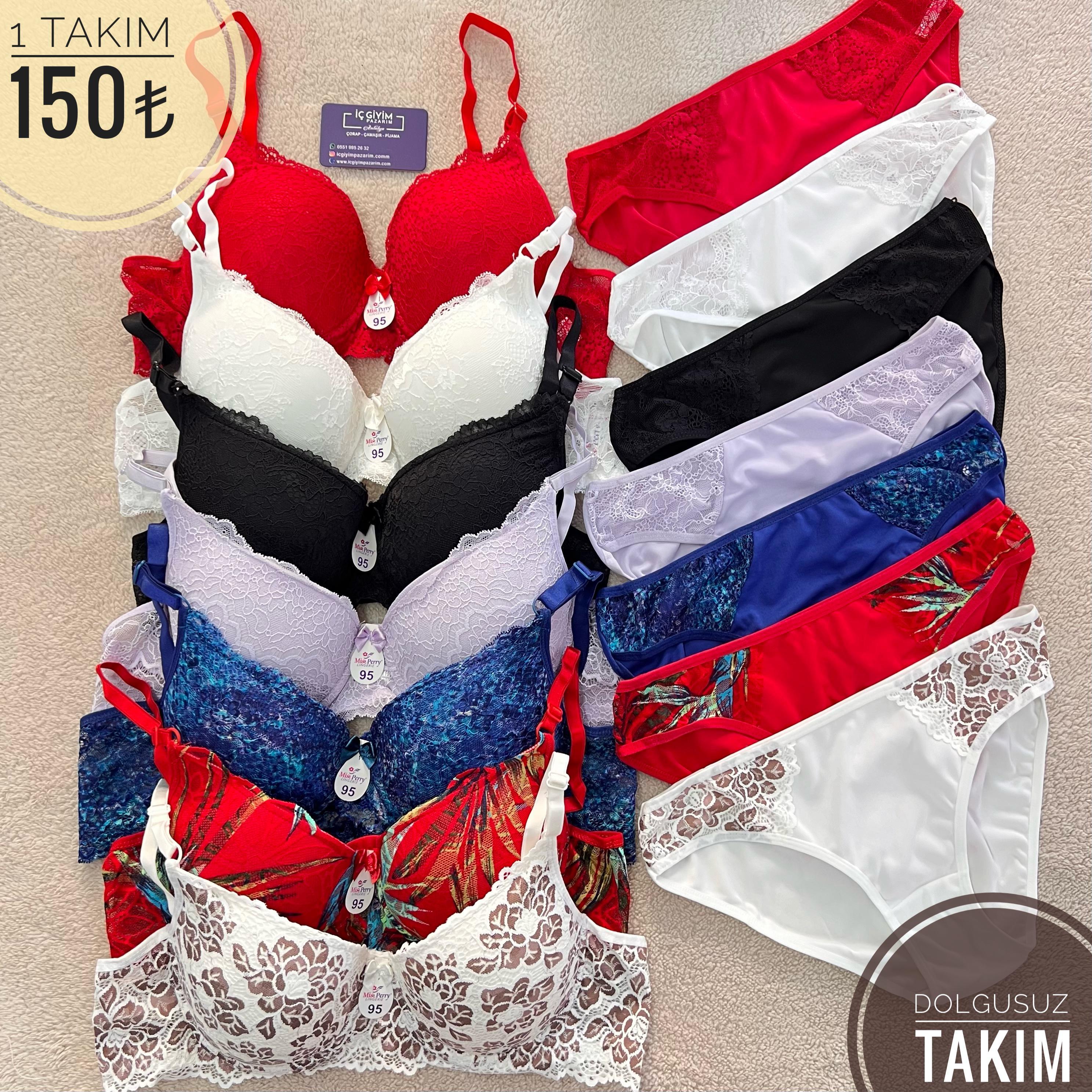 Dolgusuz Mısspery Sütyen Takım