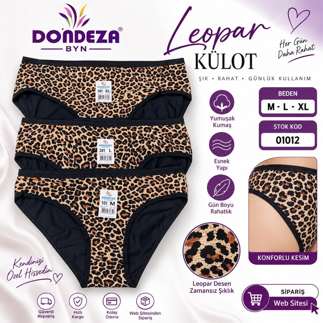 Dondeza Leopar Bayan Külot