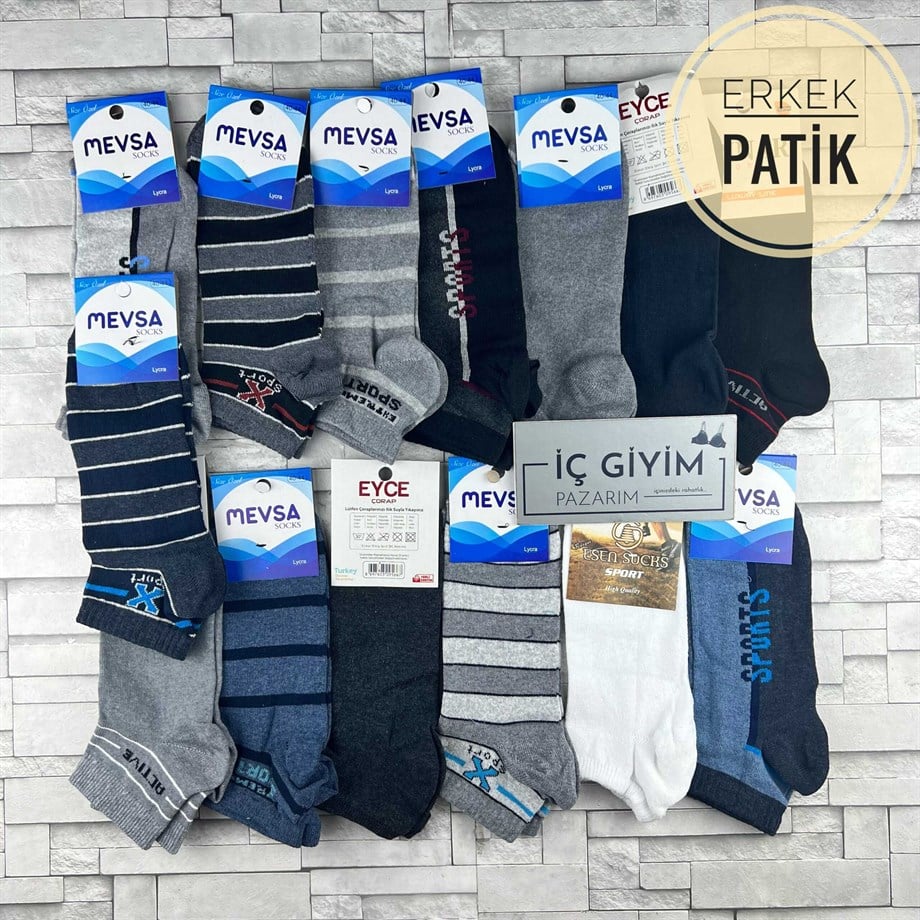 Erkek Patik Çorap.