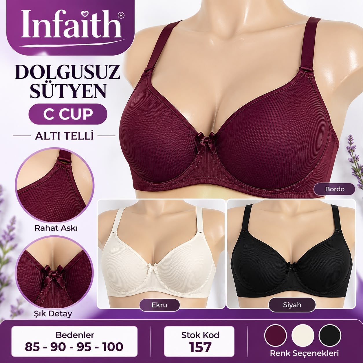 Infath Dolgusuz Sütyen-157