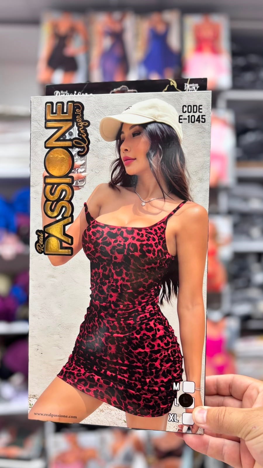 Passıone Elbise-E1045 pembe leopar