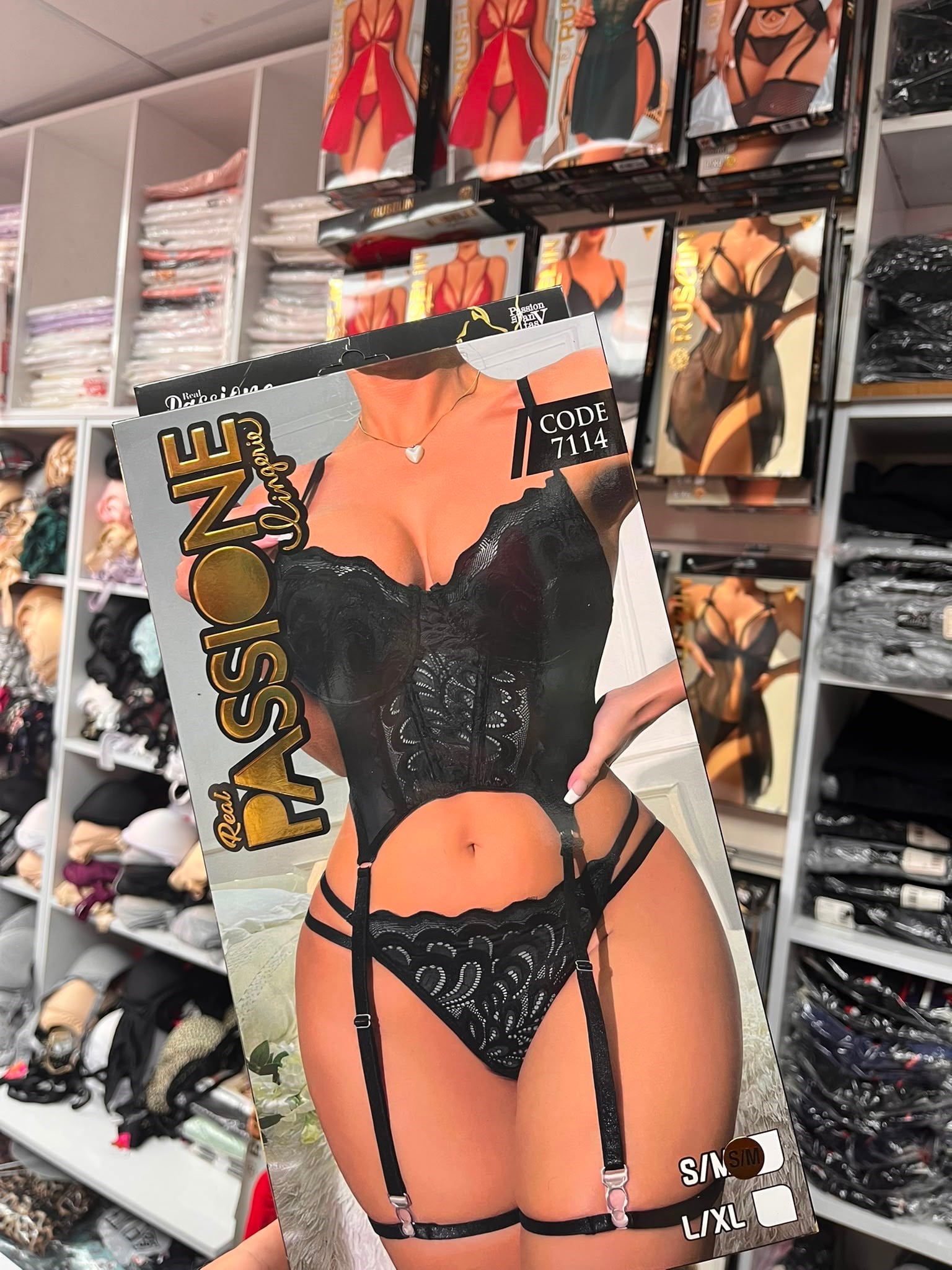 Passıone Fantazi Kostüm-7114 siyah