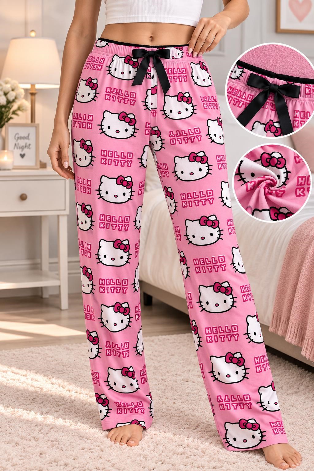 Pijamoni Bayan Milan Pijama-pembe hellokıty
