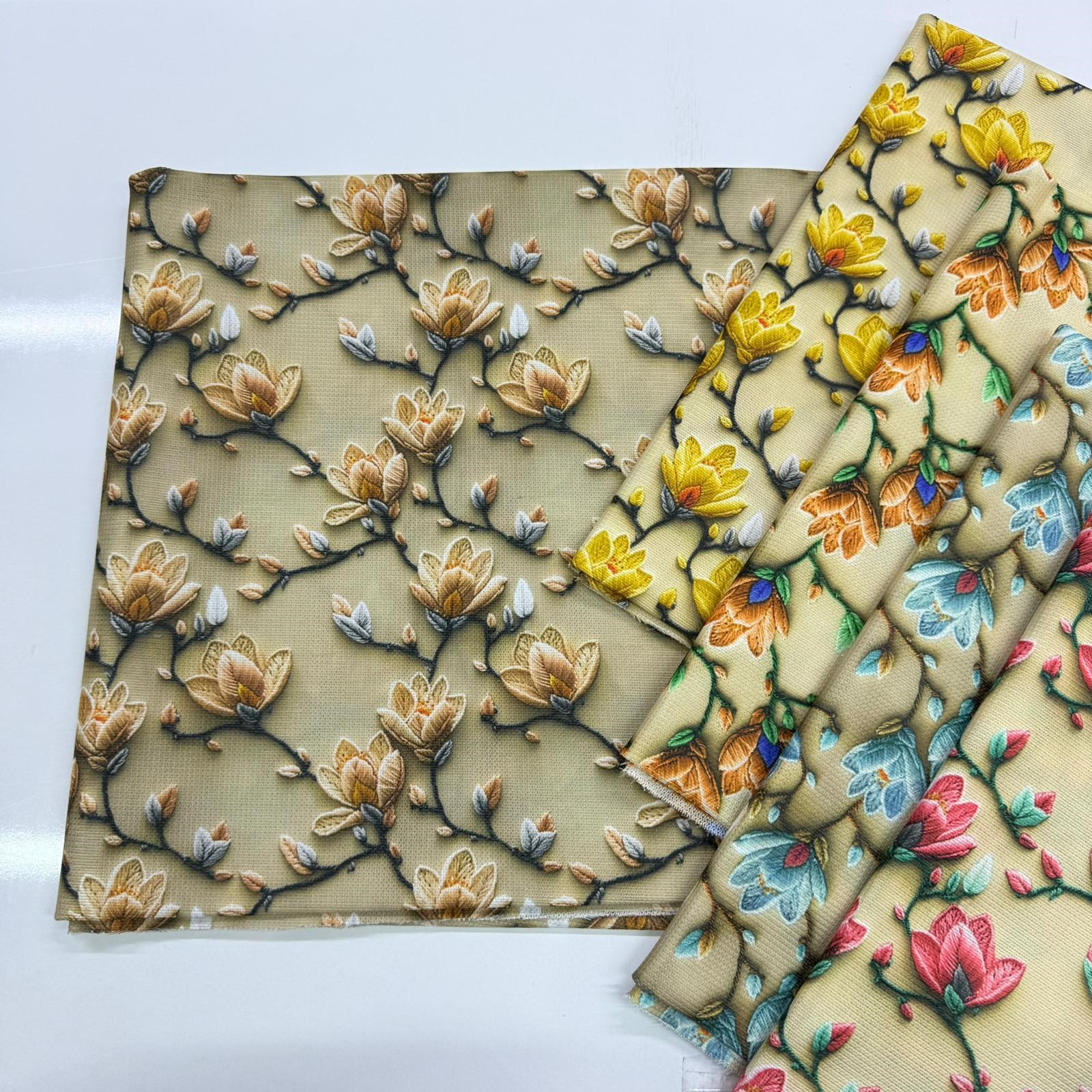 Sofra Bezi-3D 7777-Dal-Karışık renk