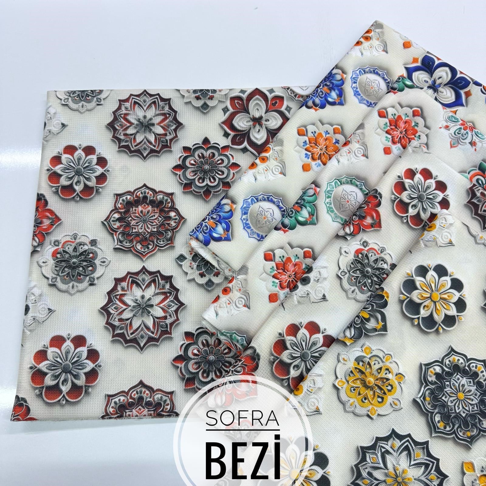Sofra Bezi-3D 999-Karışık renk