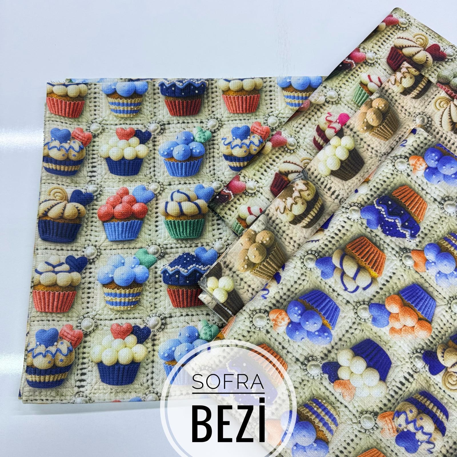 Sofra Bezi-3D KEK-Karışık renk