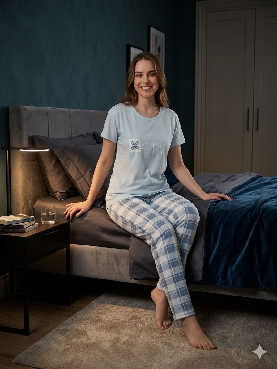 Sude Bayan Modal Pijama Takım-100-685
