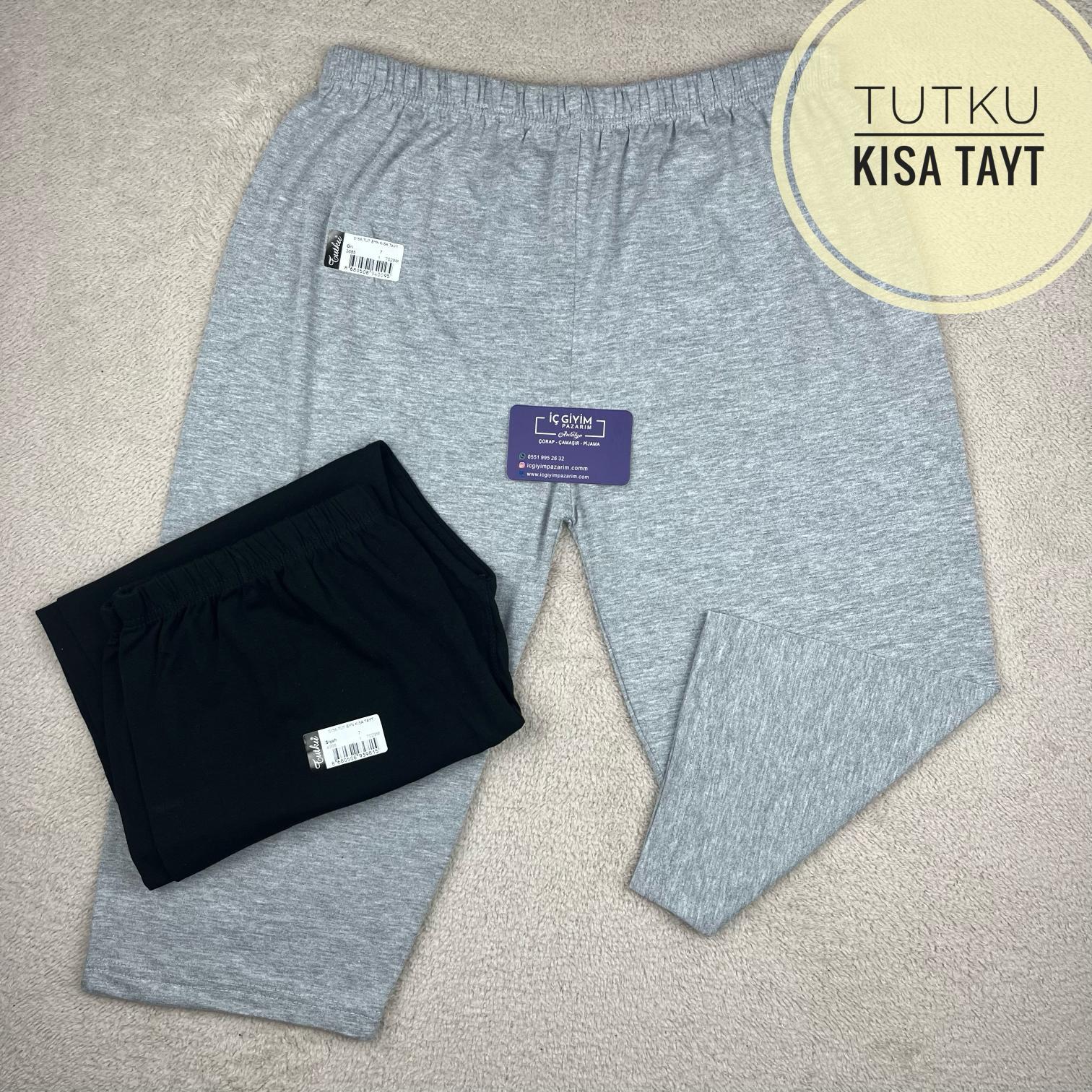 Tutku Kısa Esnek Tayt