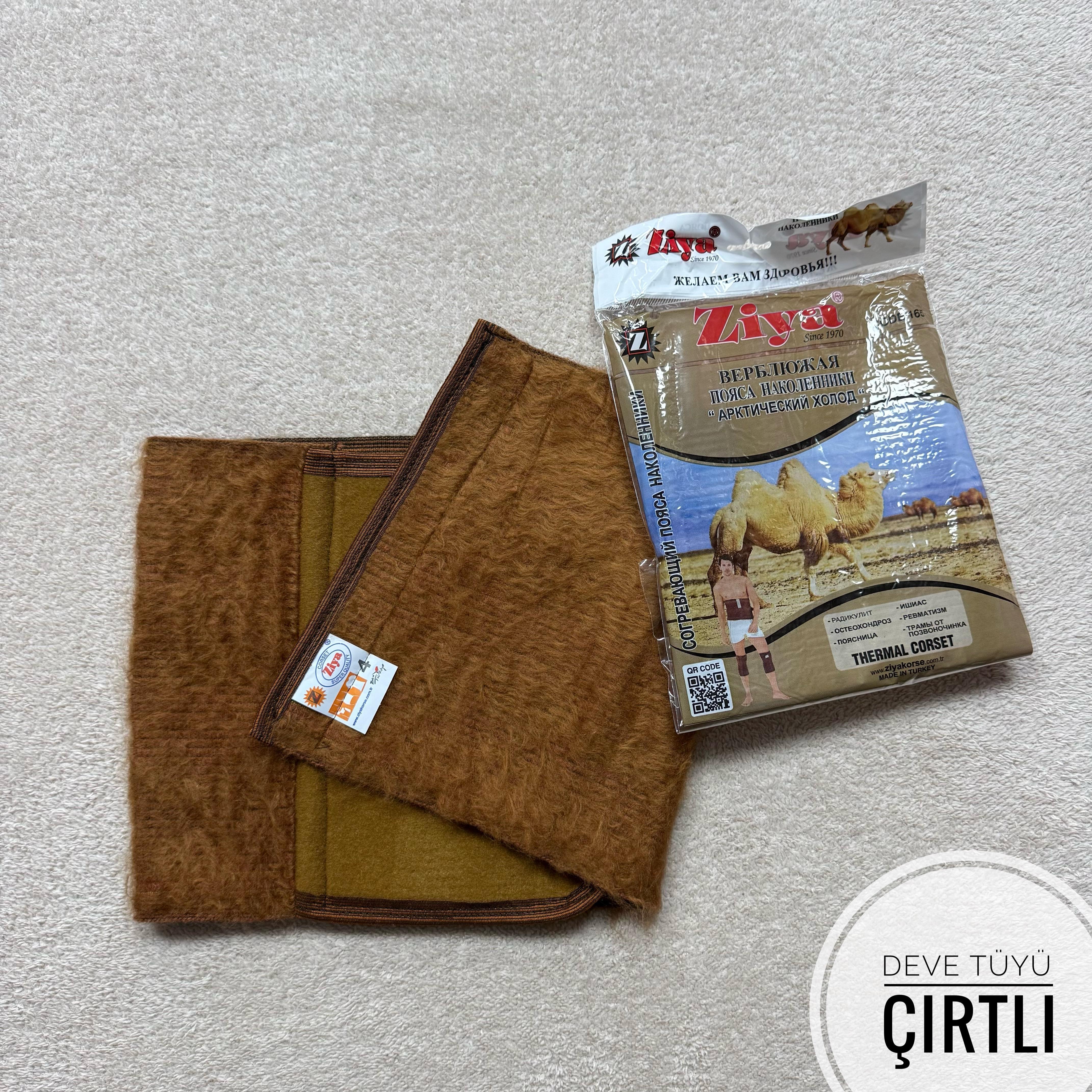 Ziya Deve Tüyü Bel Korsesi-Çırtlı