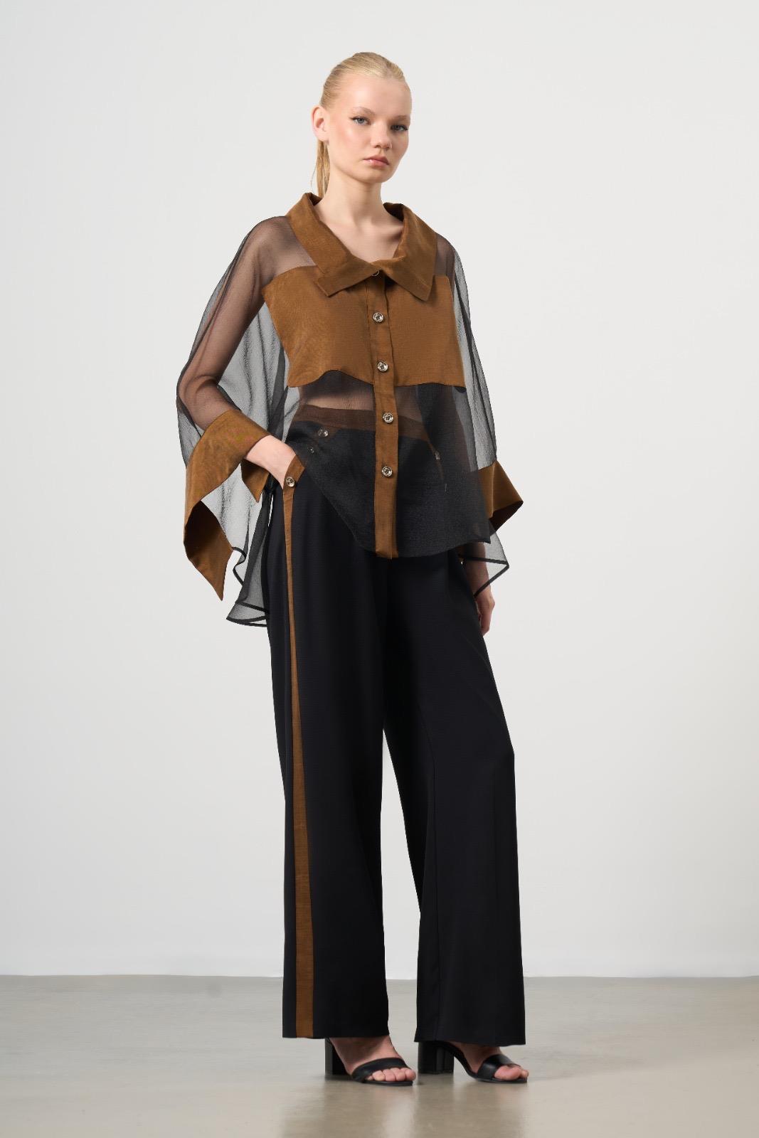 Kahve Geçiş Detaylı Üst