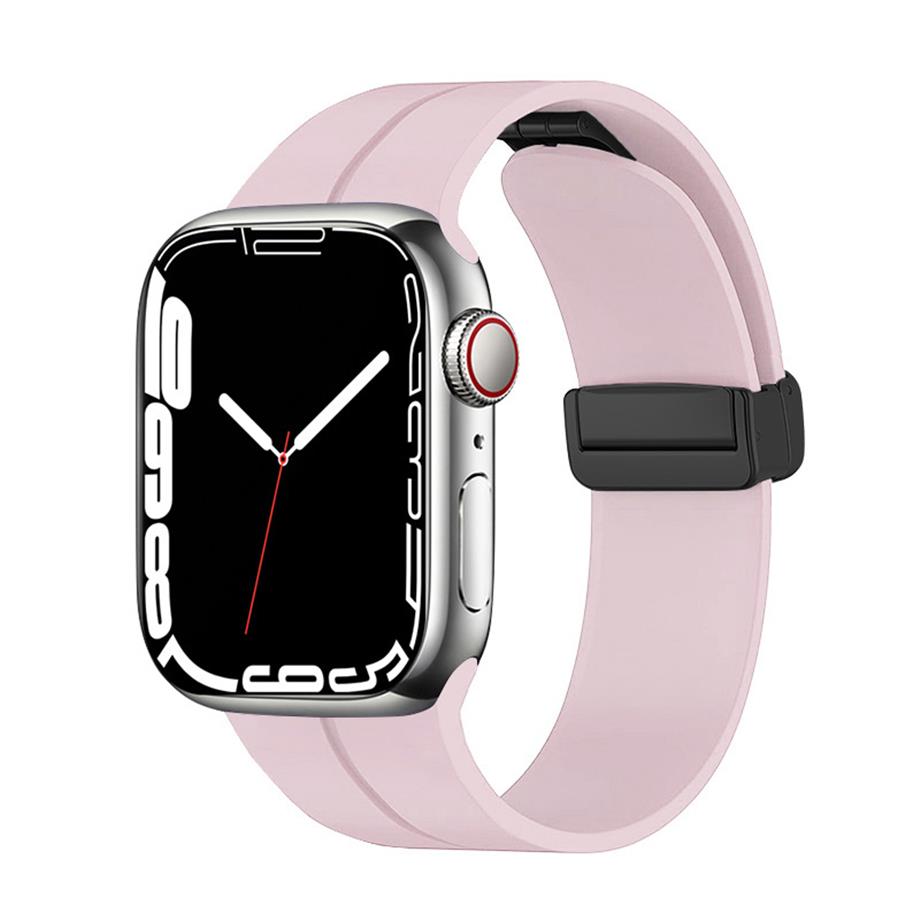  Apple Watch 40mm Zore KRD-84 Silikon Kordon  Pembe 