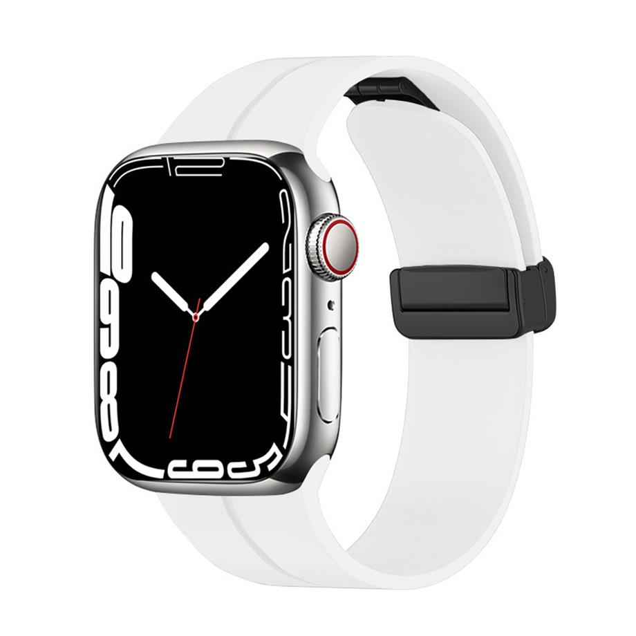  Apple Watch 40mm Zore KRD-84 Silikon Kordon  Beyaz 