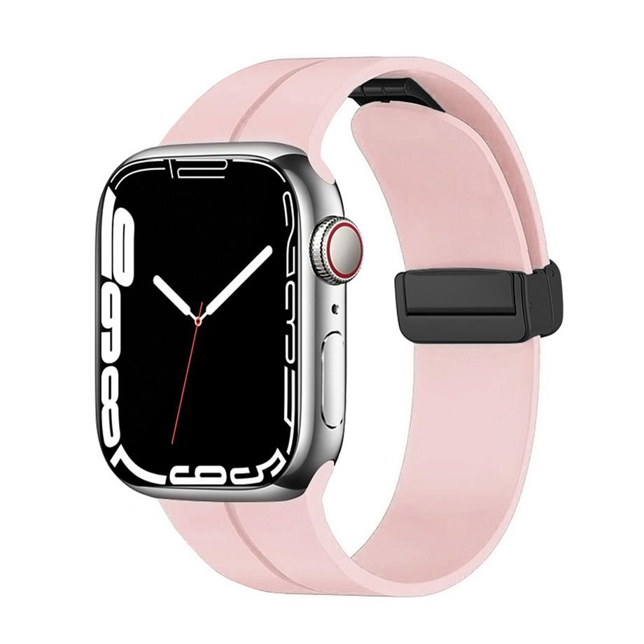  Apple Watch 40mm Zore KRD-84 Silikon Kordon  Rose Gold 