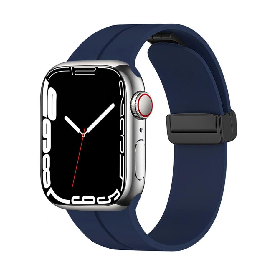  Apple Watch 40mm Zore KRD-84 Silikon Kordon  Lacivert 