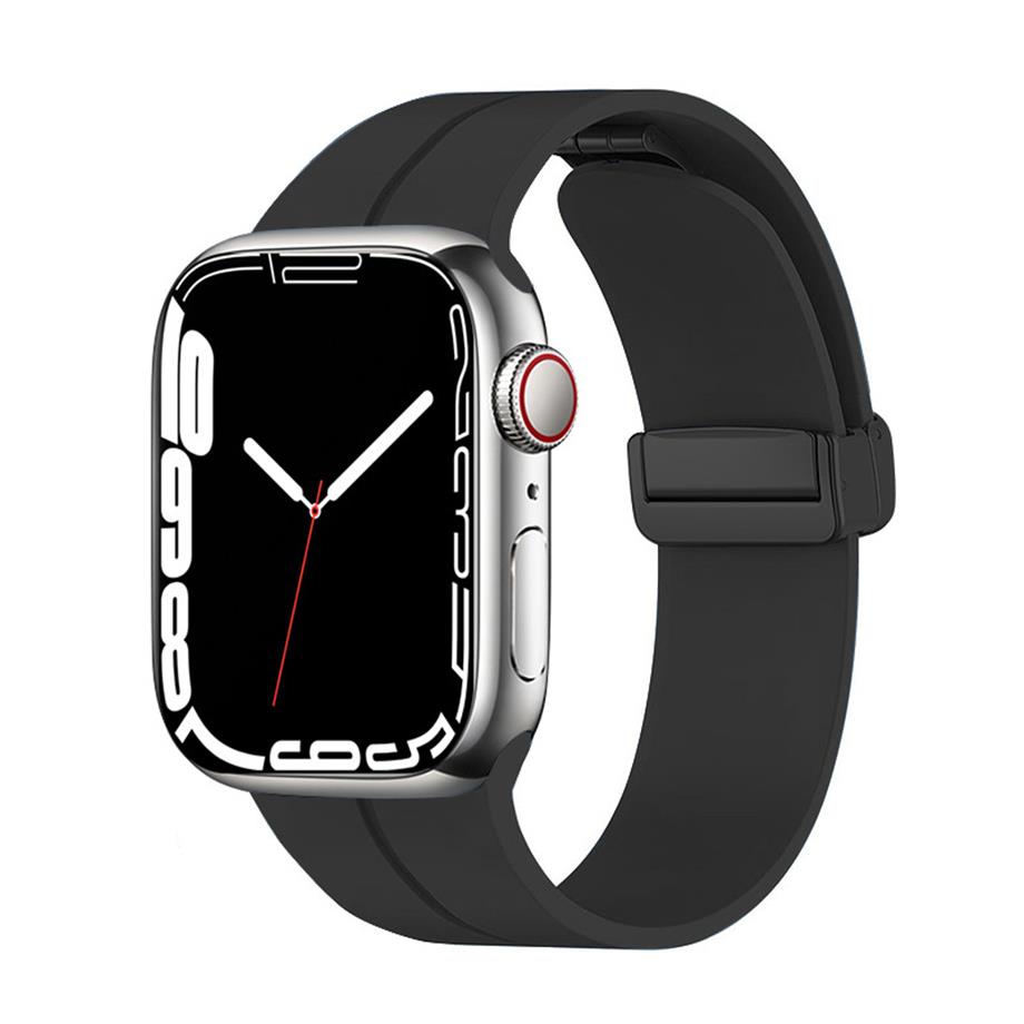  Apple Watch 40mm Zore KRD-84 Silikon Kordon  Siyah 