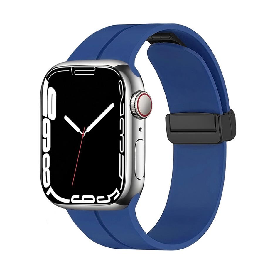  Apple Watch 40mm Zore KRD-84 Silikon Kordon  Mavi 
