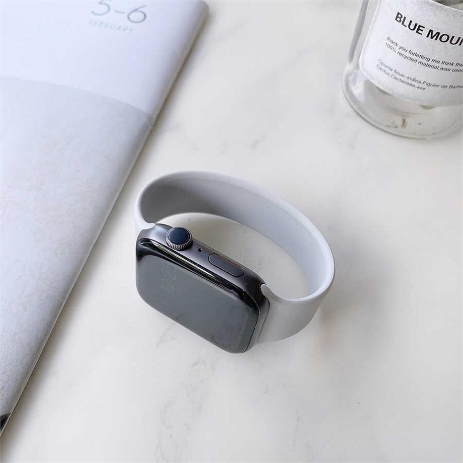  Apple Watch Ultra 49mm Kordon KRD-31 Solo Loop Large Strap Kayış 
