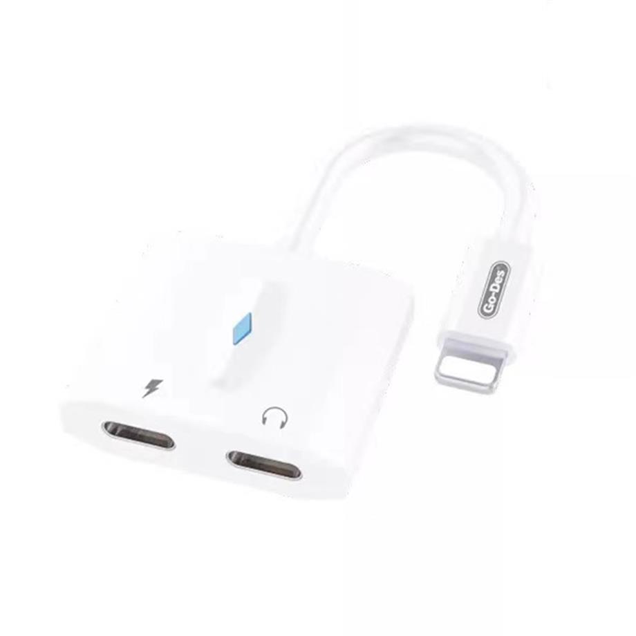  Go Des GD-UC039 Type-C To Type-C Kulaklık Çıkışlı Lightning Dönüştürücü 