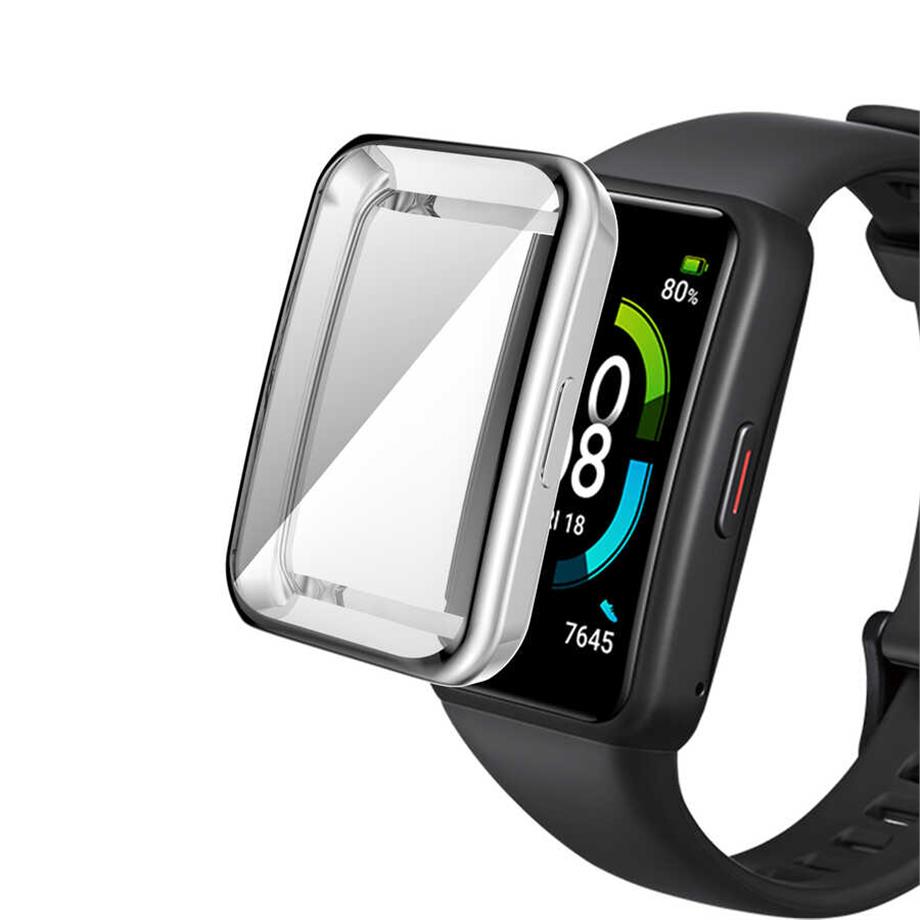  Huawei Band 7 Zore Watch Gard 09 Koruyucu Silikon 