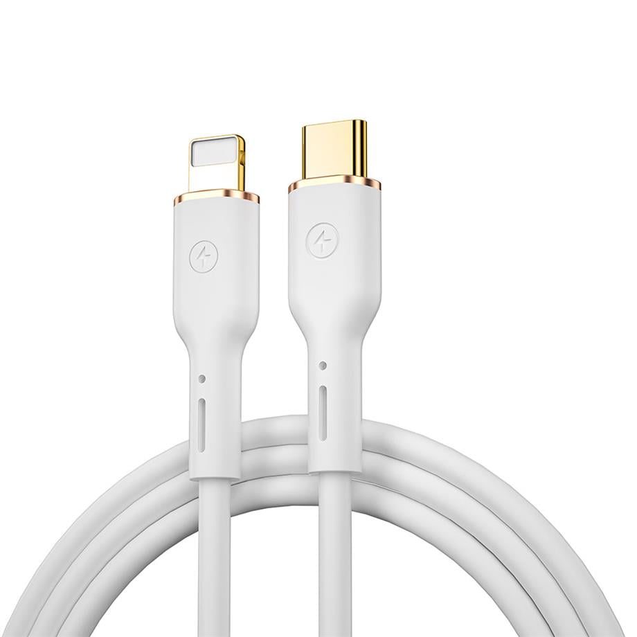  Wiwu Vigor YQ-01 Type-C to Lightning Esnek PD Data Kablo 27W 480Mbps 1.2M 