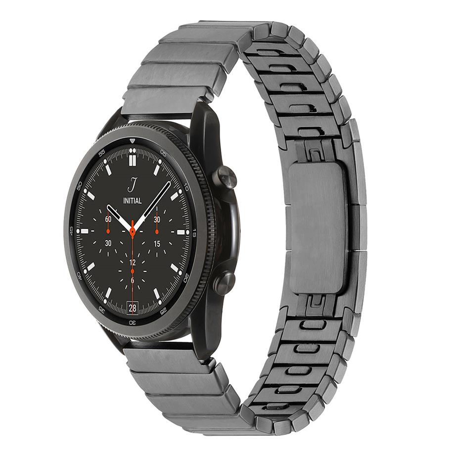  Xiaomi Amazfit Pace Zore KRD-82 22mm Metal Kordon  Gri 