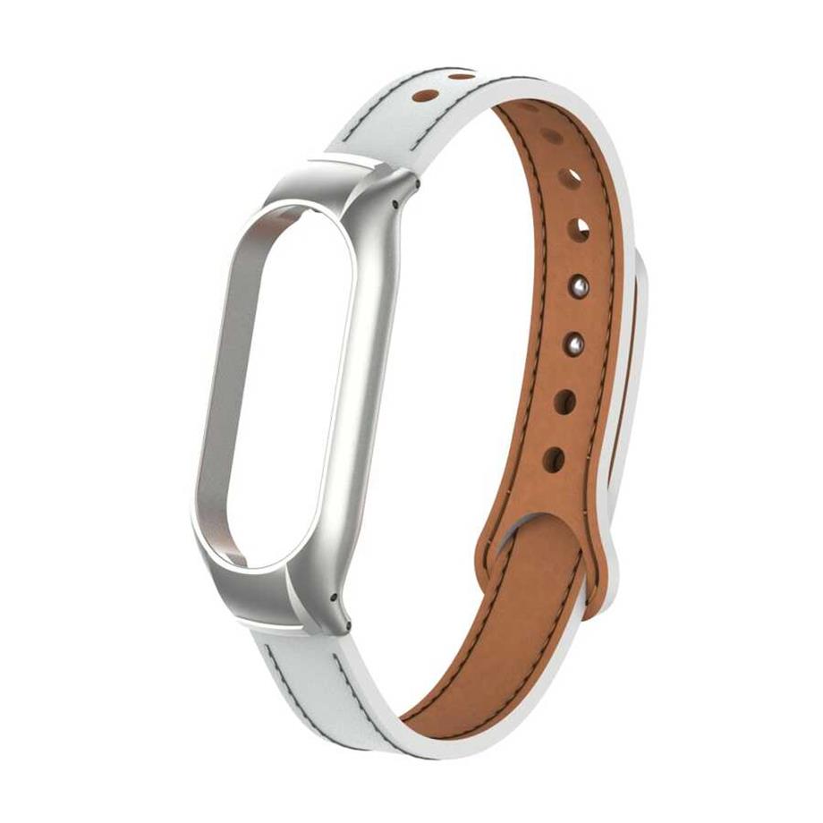  Xiaomi Mi Band 7 KRD-68 Deri Kordon Siyah