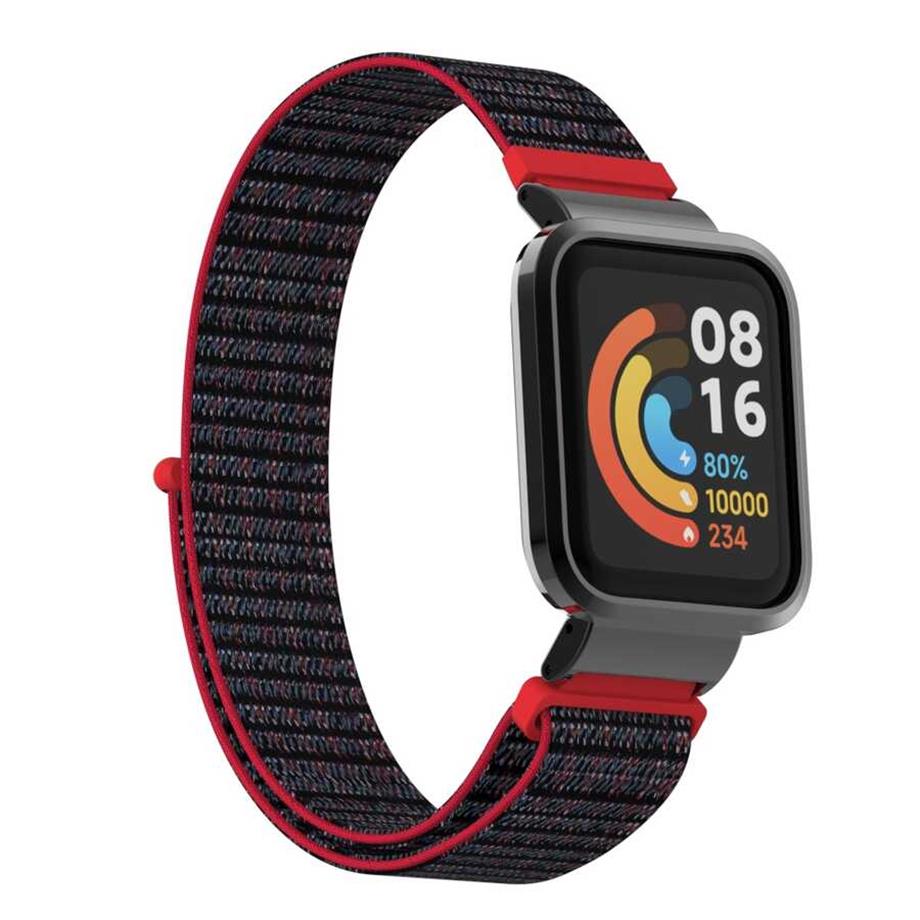  Xiaomi Redmi Watch (Mi Watch Lite) Zore KRD-61 Hasır Kordon NO9