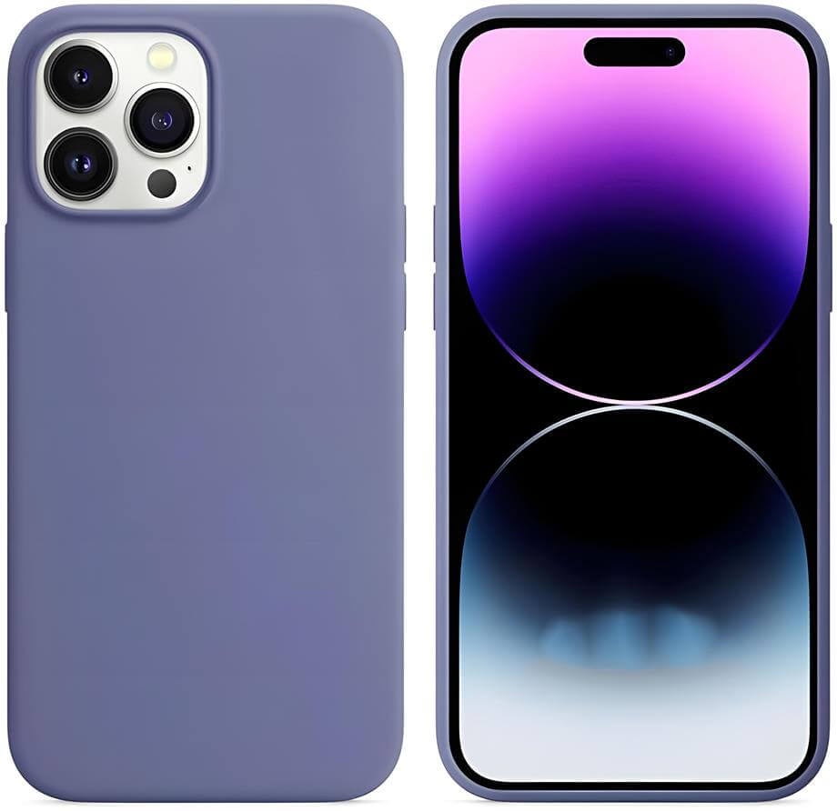 Liquid Lansman Silikon Telefon Kılıfı Lavanta Grisi Renkli