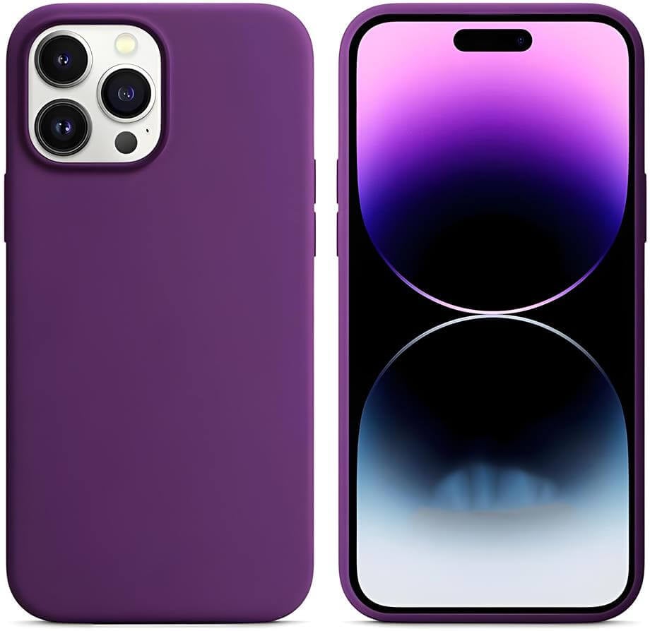 Liquid Lansman Silikon Telefon Kılıfı Mor Renkli