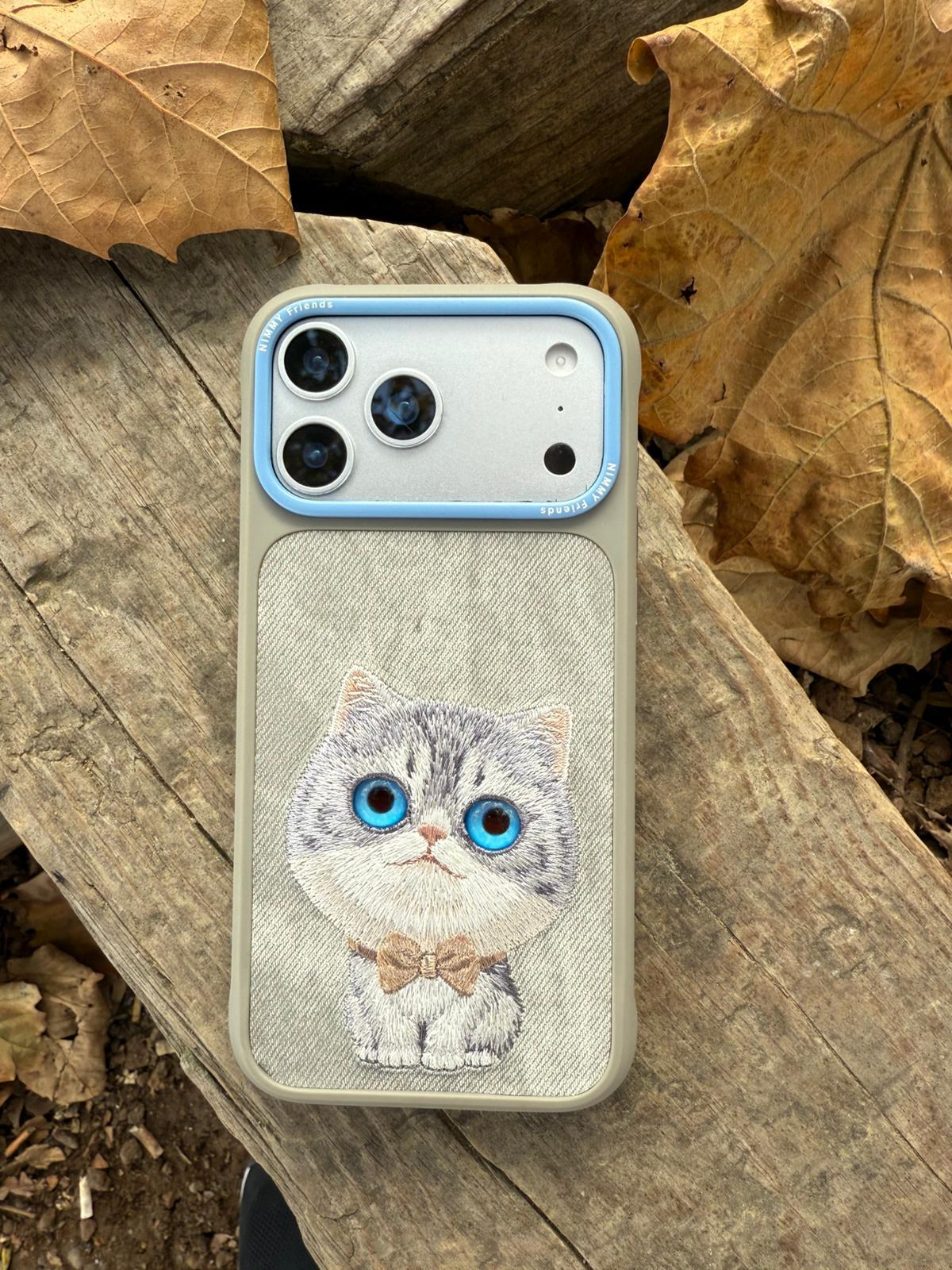 NIMMY FRENDS SERİSİ NAKIŞLI PRETTY GRİ RENK CAT