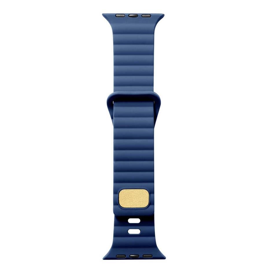  Apple Watch 44mm Zore KRD-73 Silikon Kordon  Lacivert 