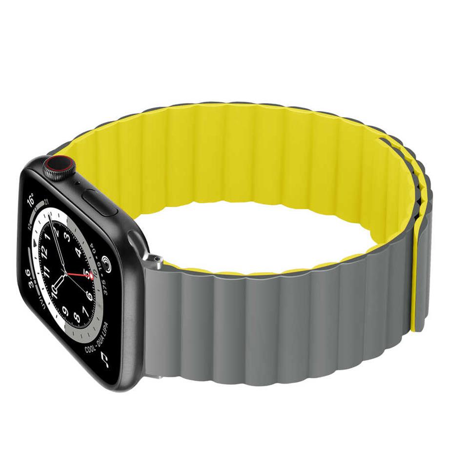  ???Apple Watch 7 41mm KRD-52 Kordon Yeşil