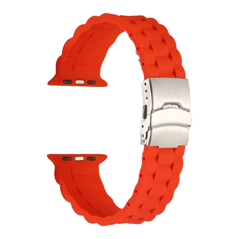  Apple Watch 7 41mm KRD-72 Silikon Kordon 
