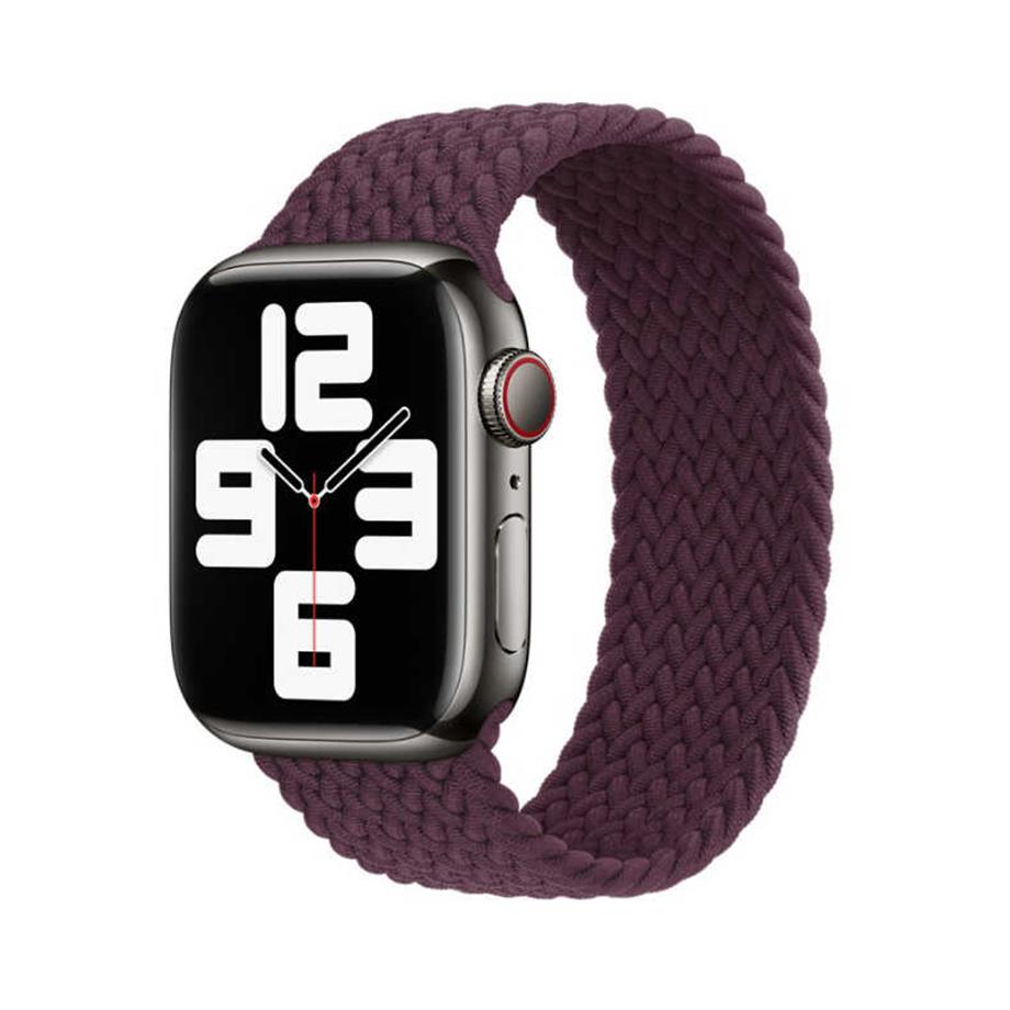  Apple Watch Ultra 49mm Kordon KRD-32 XSmall Strap Kayış  Koyu Mor 